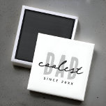 Kol Pappa sedan 20XX Modern enkel och enkel disket Magnet<br><div class="desc">Denna enkla och moderna utformning består av sanserif-typografi.</div>