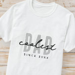 Kol Pappa sedan 20XX Modern enkel och enkel disket T Shirt<br><div class="desc">Denna enkla och moderna utformning består av sanserif-typografi.</div>
