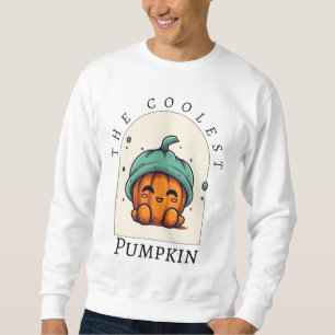 Kol Pumpkin i lappen Lång Ärmad Tröja