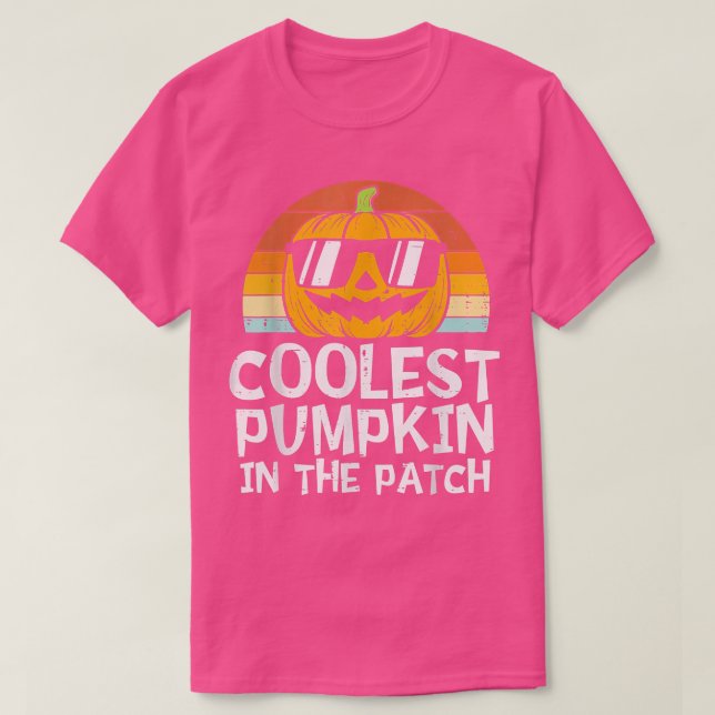 Kol Pumpkin i Patch Småbarn Boys Hallowee T Shirt (Design framsida)