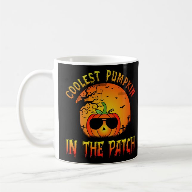 Kol Pumpkin i plåstret Kaffemugg (Vänster)