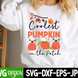 Kol Pumpkin i plåstret Kvinnor T Shirt