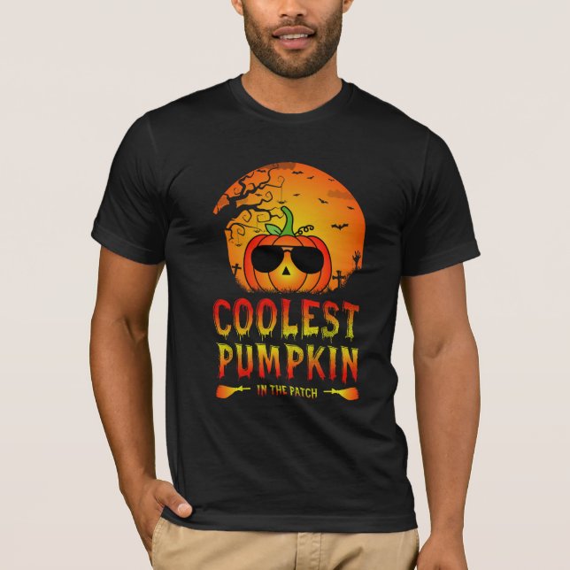 Kol Pumpkin i plåstret T Shirt (Framsida)