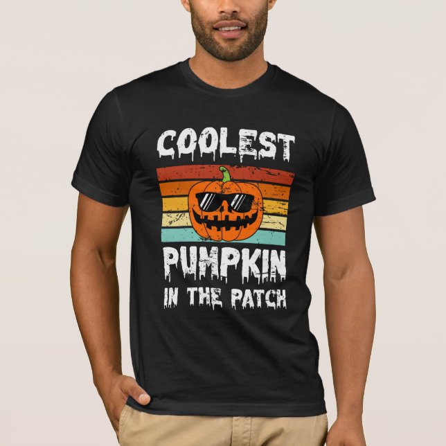Kol Pumpkin i plåstret T Shirt (Framsida)
