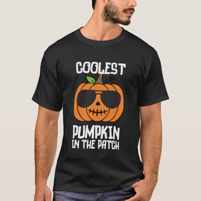 Kol Pumpkin i plåstret T Shirt (Framsida)