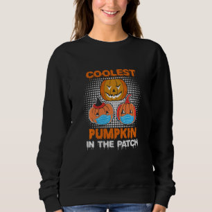 Kol Pumpkin in Patch Ansikte Mask Halloween B T Shirt