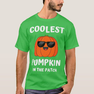 Kol Pumpkin in Patch Funny Coola Pumpkin hade T Shirt