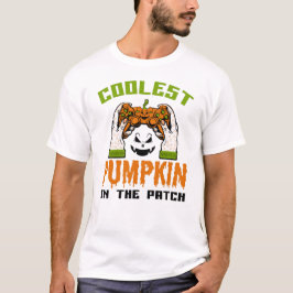 Kol Pumpkin in Patch Halloween Gift T Shirt