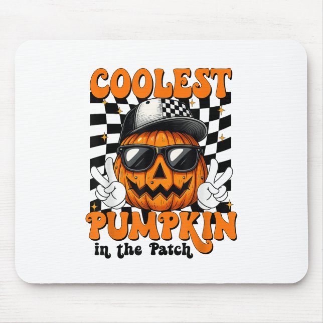 Kol Pumpkin in Patch Halloween Shirt Boy K Musmatta (Framsidan)