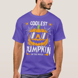Kol Pumpkin in Patch Vintage Pumpkin Hallo T Shirt