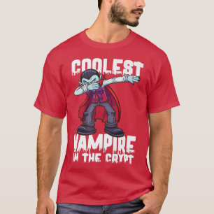 Kol Vampire in Crypt Vampir Halloween Vam T Shirt