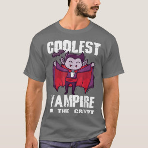 Kol Vampire in Crypt Vampir Halloween Vam T Shirt