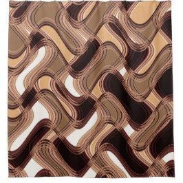 Kola- & Caramelduschgardin av C.L. Bryna