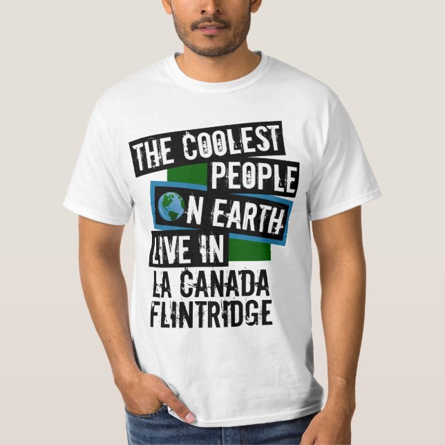 Kolast People on Earth i La Canada Flintridge T Shirt (Framsida)