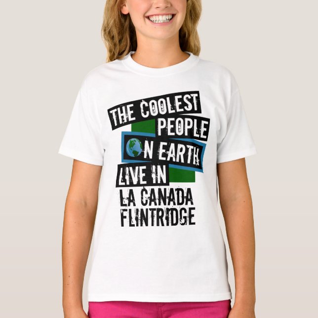 Kolast People on Earth i La Canada Flintridge T Shirt (Framsida)