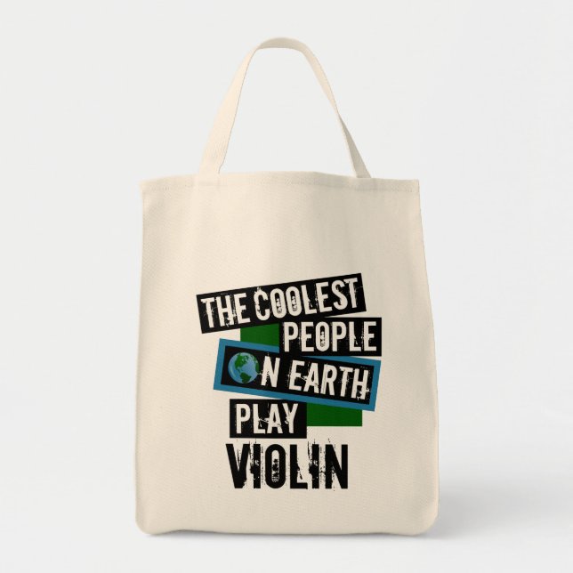 Kolast People's Earth Play Violin Tygkasse (Framsidan)
