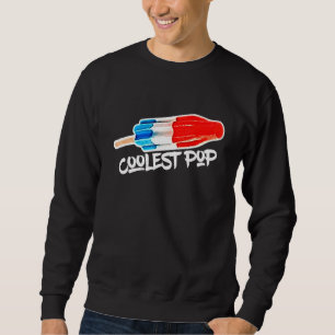 Kolast Pop Rocket Bomb Popsicle Summertime Pappa Lång Ärmad Tröja