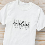 Kolaste morbror Modern Elegant Simple Fars dag T Shirt<br><div class="desc">Denna enkla och moderna utformning består av sanserif-typografi.</div>