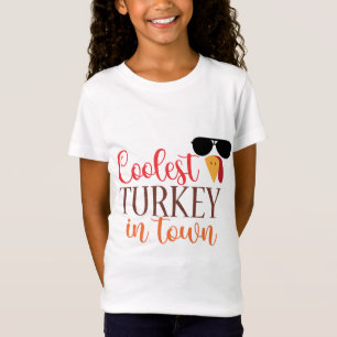 Kolaste Turkiet i Town Funny Thanksgiving T-Shirt