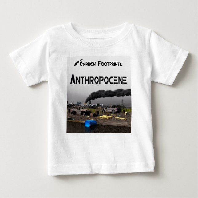 Kolavtryck - Antropocen T-shirt (Framsida)