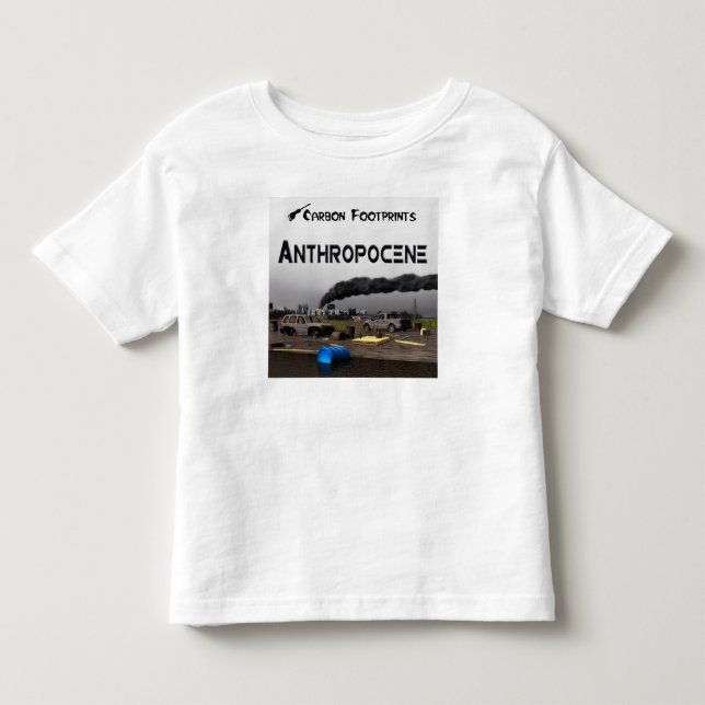 Kolavtryck - Antropocen Tee Shirt (Framsida)