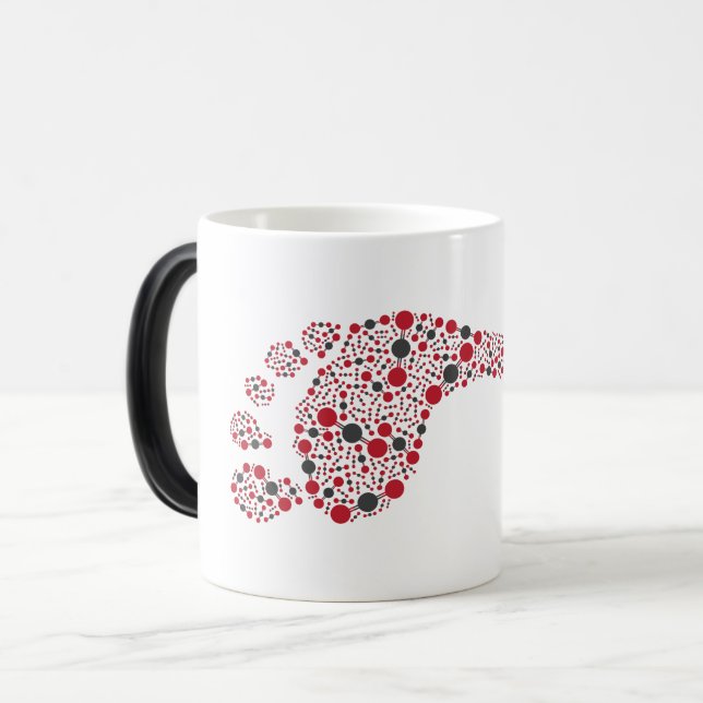 Kolavtryck Magisk Mugg (Framsida vänster)