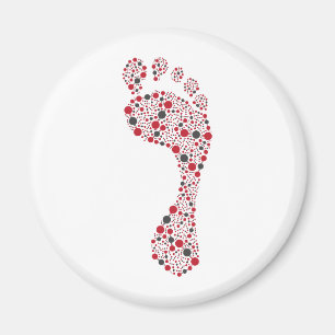 Kolavtryck Magnet