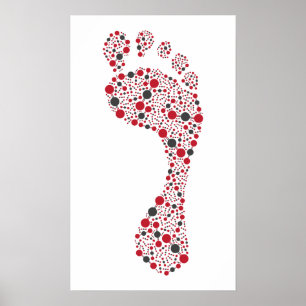 Kolavtryck Poster