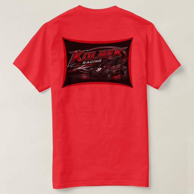 Kolbek Racing T Shirt (Design baksida)