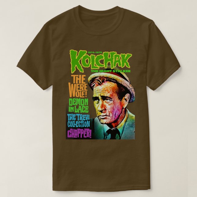 Kolchak The Night Stalker stil 2 by HomeStudio T Shirt (Design framsida)