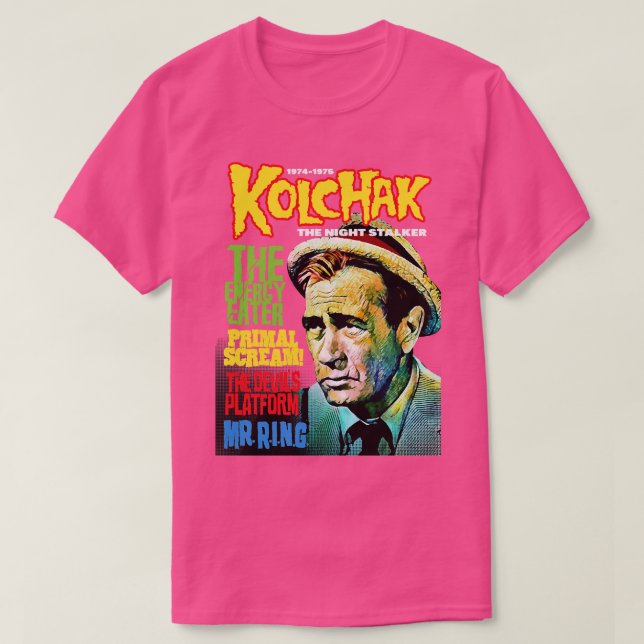 Kolchak The Night Stalker stil 4 by HomeStudio T Shirt (Design framsida)