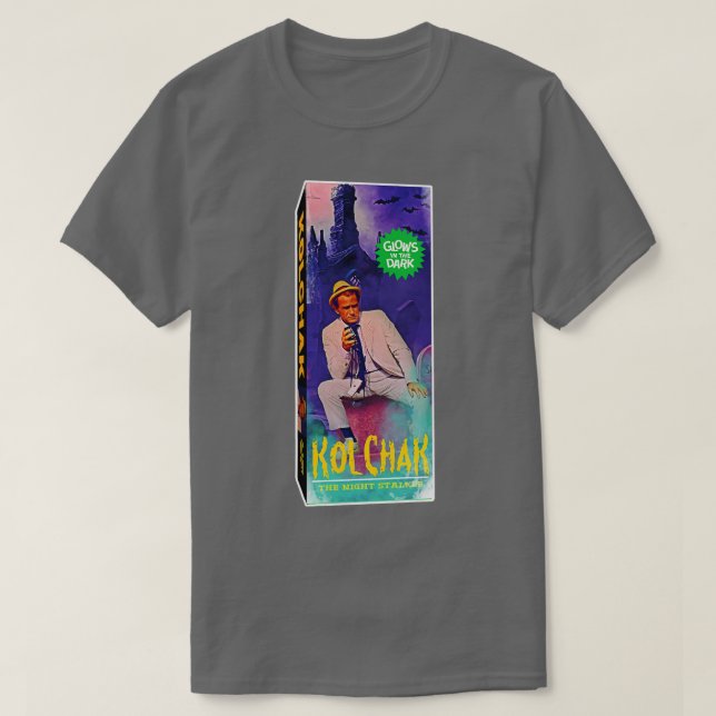 Kolchak the Night Stalker T Shirt (Design framsida)