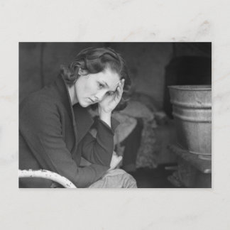 Koldgruvearbetarens dotter – 1936. vykort