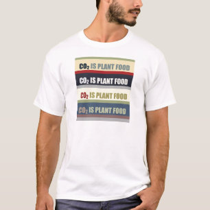 Koldioxid är vegetabiliskt livsmedel t shirt