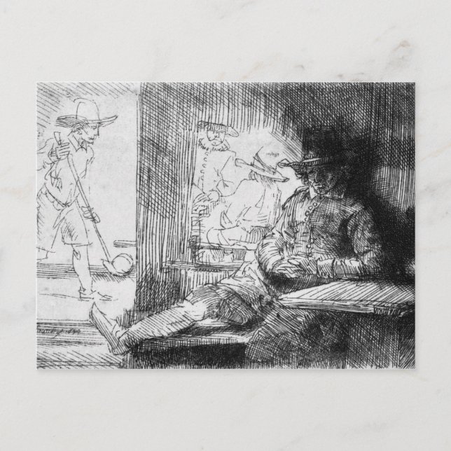 Kolf, 1654 vykort (Framsida)