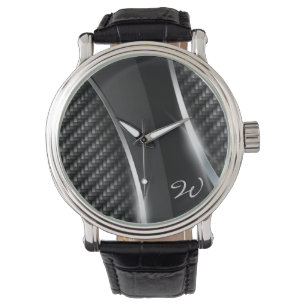 Kolfiber 3 Se Armbandsur