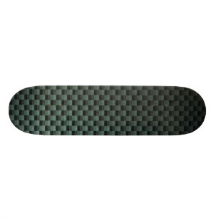Kolfiber mönstrad mini skateboard bräda 18,7 cm