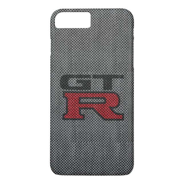 Kolfiber Nissan GT-r Case-Mate iPhone Skal (Baksida)