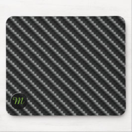 Kolfiber Stil med Monogram Musmatta
