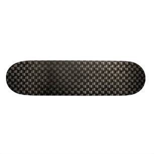 Kolfiberstruktur Skateboard Bräda 20,5 Cm