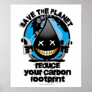 Kolfotspår Poster