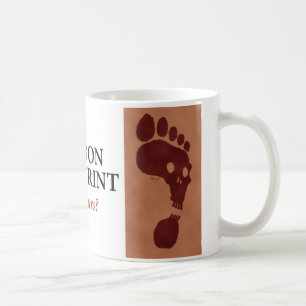 Kolfotspårmugg Kaffemugg