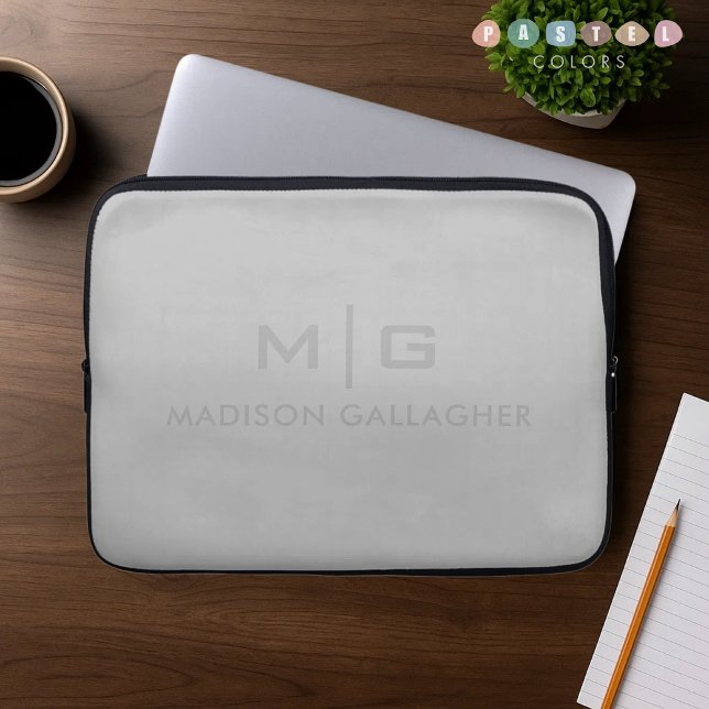 kolgrå silver metallisk grafit laptop fodral (charcoal slate silver metallic graphite laptop sleeve
)