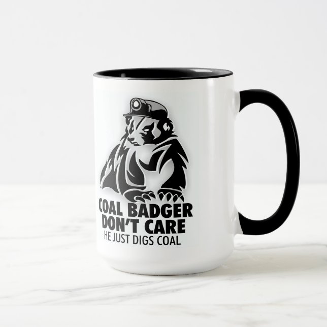 KOLGRÄVARE MUGG (Höger)