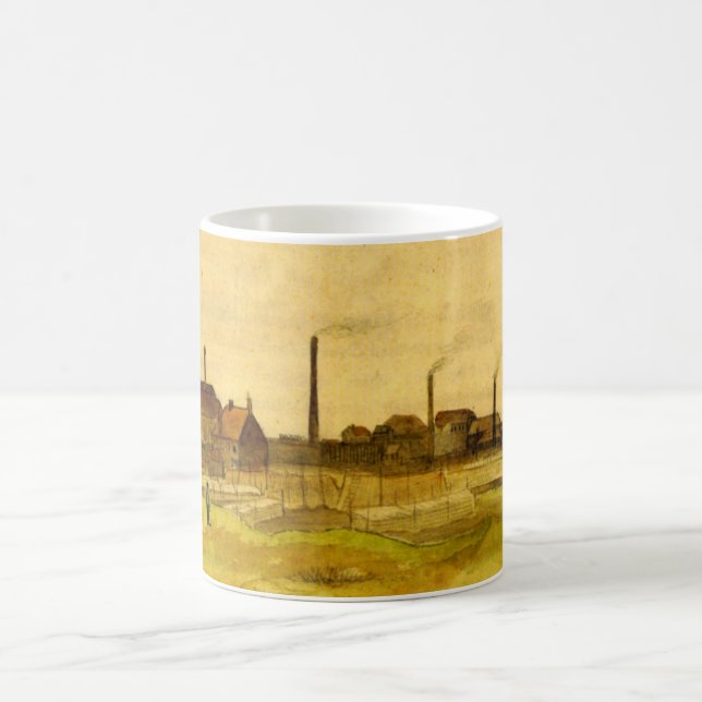 Kolgruva i Borinage av Vincent van Gogh Kaffemugg (Center)