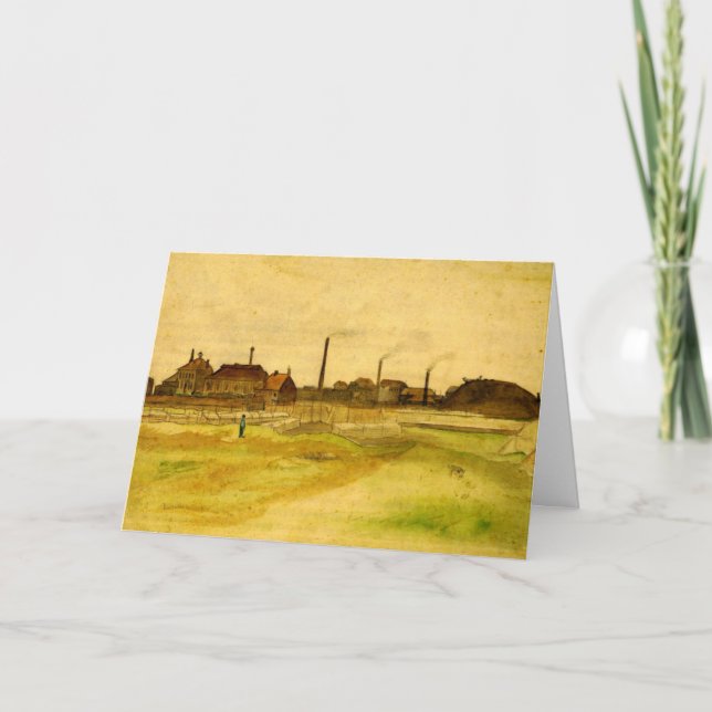 Kolgruva i Borinage av Vincent van Gogh Kort (Framsida)