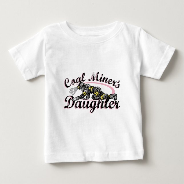 kolgruvarbetare dotter t shirt (Framsida)