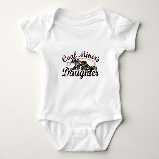 kolgruvarbetare dotter tee shirt (Framsida)