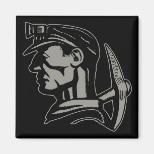 KOLGRUVARBETARE MAGNET