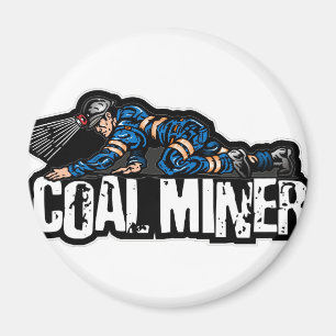 KOLGRUVARBETARE MAGNET